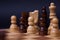 Chess, different chess pieces at random. The concept of a multinational working group,