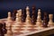 Chess, different chess pieces at random. The concept of a multinational working group,