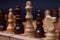 Chess, different chess pieces at random. The concept of a multinational working group,