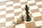 Chess figure, business concept strategy, leadership, team and success