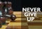 Chess figures with motivational text