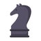 Chess game horse competition cartoon