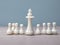 chess game winning queen king pawn tactic game toy figure pawn bishop rook