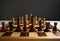 Chess is in the hands of children,Abstract  Sports games are the strategy of victory the leader,Concept: Planning a business t