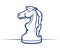 Chess horse icon