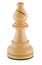Chess piece - white bishop