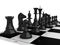Chess pieces - 3D render