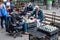 Chess player at Union Square in New York