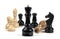 Chess-series group of figurines