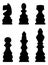 Chess silhouette