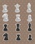 Chess stickers