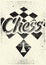 Chess typographical vintage grunge style poster. Retro vector illustration.