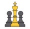 Chess vector illustration.