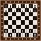 Chessboard background. Chess element on chessboard.