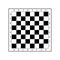 Chessboard for game. Table of chess board. Pattern of chess. Black-white checkerboard texture. Chessboard with letters and numbers