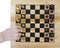 Chessboard with one hand