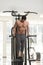 Chest And Triceps Exercise on Parallel Bars