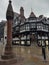 Chester England, historic downtown of Chester England city in United Kingdom