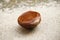 Chestnut on stoned background
