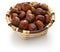 Chestnuts in the basque chestnut basket