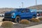 Chevrolet Silverado 1500 display. Chevy offers the Silverado in WT, Trail Boss, LT, RST, and Custom models