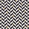 Chevron black pattern and golden chaotic dots. Seamless pattern design background
