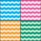 Chevron color fresh effect set seamless pattern