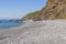 Chevron folding in geological strata at Millook Haven near Crack