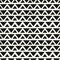 Chevron geometric seamless pattern hand drawn black and white colors background ready for print