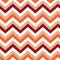 Chevron orange red burgundy cream color seamless pattern autumn