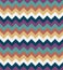 Chevron pattern seamless vector arrows design colorful beige white brown blue aqua