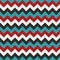 Chevron pattern seamless vector arrows geometric design colorful white aqua blue red green