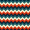 Chevron pattern seamless vector arrows geometric design colorful white red dark blue turquoise teal