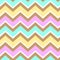 chevron turquoise white yellow pink brown seamless pattern vector