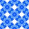 Chevron watercolor pattern. Blue ravishing boho
