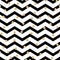 Chevron zigzag black and white seamless pattern