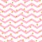 Chevron zigzag pink and white seamless pattern