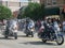 Cheyenne, Wyoming, USA - July 27, 2010: Parade in downtown Cheyenne, Wyoming, during the Frontier Days annual