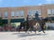 Cheyenne, Wyoming, USA - July 27, 2010: Parade in downtown Cheyenne, Wyoming, during the Frontier Days annual