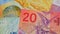 CHF 20 close up, swiss francs, Switzerland