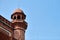 Chhatri dome shaped pavilions of Tomb of Safdar Jang sandstone mausoleum in New Delhi, India