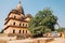 Chhatris ancient ruins in Orchha, India