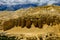 Chhoser Jhong aka Sky Cave a man made cave area in desert of Upper Mustang in Nepal