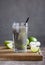 Chia fresca with lime juice