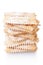 Chiacchiere, italian Carnival pastry stack