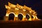 Chiang Kai Shek Memorial Gate at Night.