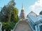 Chiang Mai, Doi Inthanon Buddhist stupa landmark tourism of north Thailand