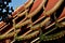 Chiang Mai, TH: Temple Roof at Wat Ku Tao