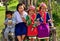 Chiang Mai, Thailand: Four Thai Children