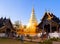 Chiang Mai, Thailand. JAN 10, 2023 : Wat Phra Singh or Was Phra sing